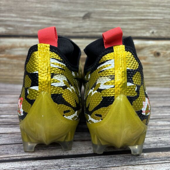 Size 12 USED Nike Vapor Edge Pro OBJ Metallic Gold Black Cleats CI4757-901 main image 9